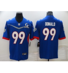 Men's Los Angeles Rams #99 Aaron Donald Nike Royal 2022 NFC Pro Bowl Limited Player Jersey