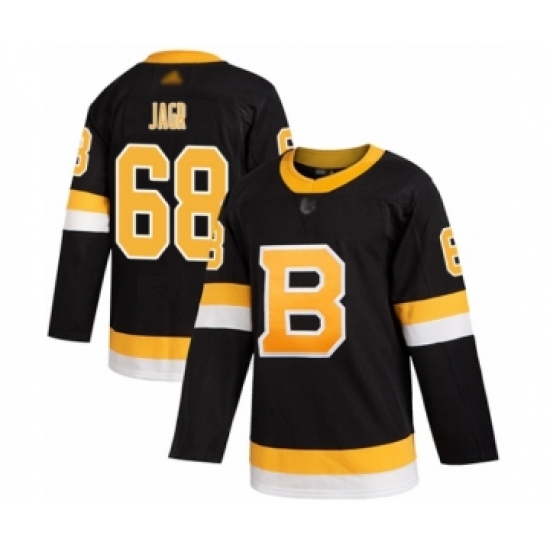 Youth Boston Bruins #68 Jaromir Jagr Authentic Black ...