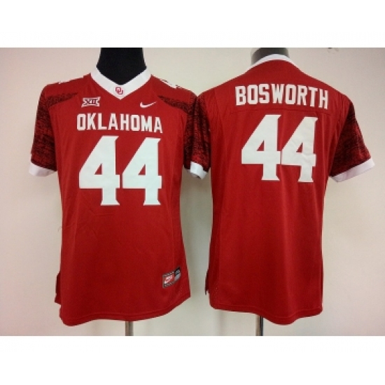 Oklahoma Sooners 44 Brian Bosworth Red College Football Jersey ...