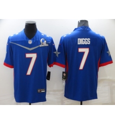 Men's Dallas Cowboys #7 Trevon Diggs Nike Royal 2022 NFC Pro Bowl Limited Player Jersey