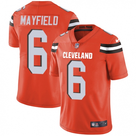 Nike Cleveland Browns #6 Baker Mayfield 