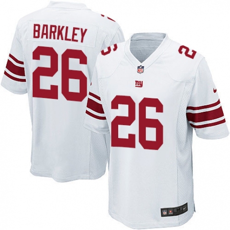 saquon barkley white jersey