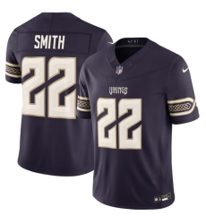 Men's Minnesota Vikings #22 Harrison Smith Deep Purple 2026 F.U.S.E. Rivalries Collection Limited Football Stitched Jersey