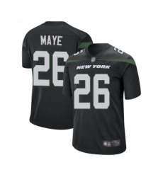 Men's New York Jets #26 Marcus Maye Game Black Alternate Football Jersey