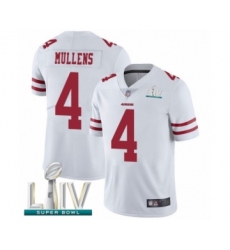 Men's San Francisco 49ers #9 Robbie Gould Limited White Rush Vapor Untouchable Super Bowl LIV Bound Football Jersey