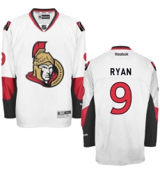 Youth Reebok Ottawa Senators #9 Bobby Ryan Authentic White Away NHL Jersey