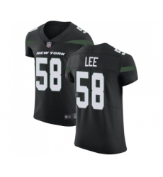Men's New York Jets #58 Darron Lee Black Alternate Vapor Untouchable Elite Player Football Jersey