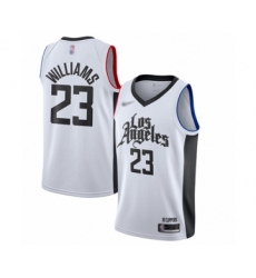 Women's Los Angeles Clippers #23 Louis Williams Swingman White Basketball Jersey - 2019 20 City Edition