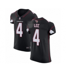 Men's Arizona Cardinals #4 Andy Lee Black Alternate Vapor Untouchable Elite Player Football Jersey