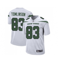 Men's New York Jets #83 Eric Tomlinson Game White Football Jersey