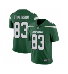 Youth New York Jets #83 Eric Tomlinson Green Team Color Vapor Untouchable Limited Player Football Jersey