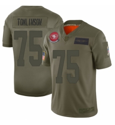 Youth San Francisco 49ers #85 George Kittle Limited Camo 2019 Salute to Service Football Jersey