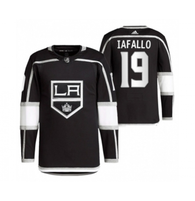 Men's Los Angeles Kings #19 Alex Iafallo Black Stitched Jersey