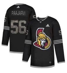 Men's Adidas Ottawa Senators #74 Mark Borowiecki Black Authentic Classic Stitched NHL Jersey