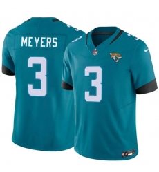 Men's Jacksonville Jaguars #3 Jokobi Meyers Teal 2025 F.U.S.E. Vapor Untouchable Limited Football Stitched Jersey