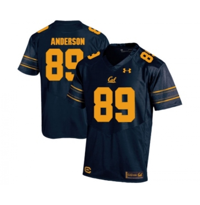 California Golden Bears 89 Stephen Anderson Navy College Football Jersey