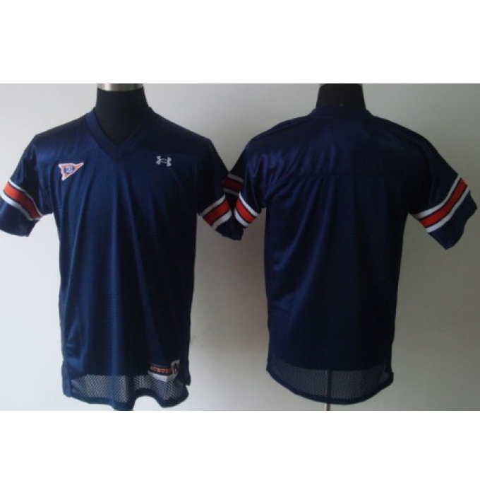 NCAA Auburn tigers bkank blue jersey