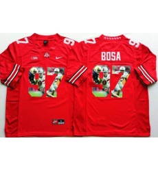 Ohio State Buckeyes #97 Joey Bosa Red Player Fashion Stitched NCAA Jersey