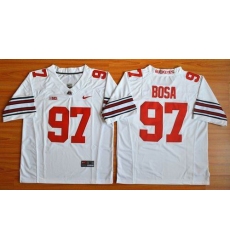 Ohio State Buckeyes #97 Joey Bosa White Diamond Quest Stitched NCAA Jersey