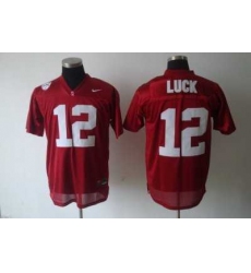 NCAA Stanford Cardinals #12 Andrew luck Red Jerseys