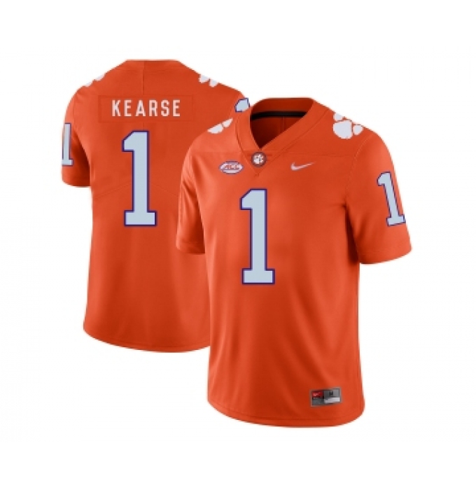 Clemson Tigers 1 Jayron Kearse Orange Nike College Football Jersey
