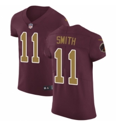 Men's Nike Washington Redskins #11 Alex Smith Burgundy Red Alternate Vapor Untouchable Elite Player NFL Jersey