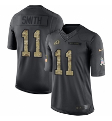 Women's Nike Washington Redskins #11 Alex Smith Limited Gold Rush Vapor Untouchable NFL Jersey