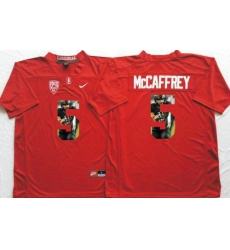 Louisville Cardinals #5 Christian McCaffrey Red Player Fashion Stitched NCAA Jersey