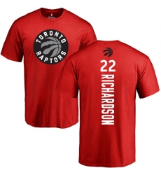 NBA Nike Toronto Raptors #22 Malachi Richardson Red Backer T-Shirt