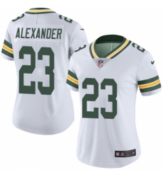 Women's Nike Green Bay Packers #23 Jaire Alexander White Vapor Untouchable Elite Player NFL Jersey