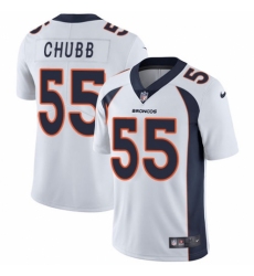 Youth Nike Denver Broncos #55 Bradley Chubb White Vapor Untouchable Limited Player NFL Jersey