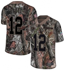 Youth Nike Baltimore Ravens #12 Jaleel Scott Limited Camo Salute to Service NFL Jersey