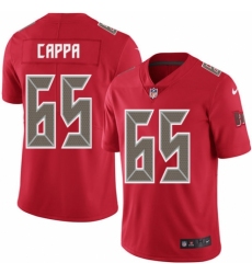 Men's Nike Tampa Bay Buccaneers #65 Alex Cappa Elite Red Rush Vapor Untouchable NFL Jersey