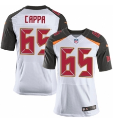 Men's Nike Tampa Bay Buccaneers #65 Alex Cappa Elite White NFL Jersey