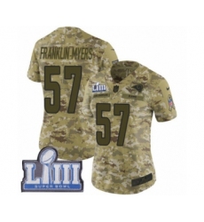 Women's Nike Los Angeles Rams #57 John Franklin-Myers Limited Camo 2018 Salute to Service Super Bowl LIII Bound NFL Jersey