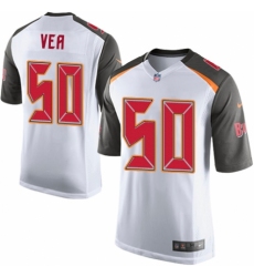 Men's Nike Tampa Bay Buccaneers #50 Vita Vea Game White NFL Jersey