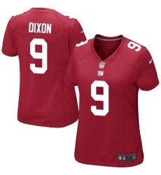 Women's Nike New York Giants #9 Riley Dixon Game Red Alternate NFL Jersey