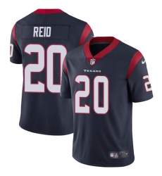 Men's Nike Houston Texans #20 Justin Reid Navy Blue Team Color Vapor Untouchable Limited Player NFL Jersey
