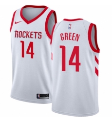 Youth Nike Houston Rockets #14 Gerald Green Swingman White NBA Jersey - Association Edition
