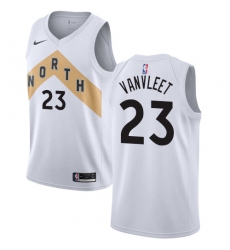 Women's Nike Toronto Raptors #23 Fred VanVleet Swingman White NBA Jersey - City Edition