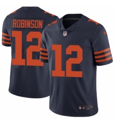 Youth Nike Chicago Bears #12 Allen Robinson Navy Blue Alternate Vapor Untouchable Elite Player NFL Jersey