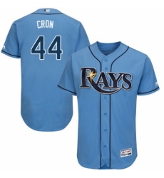 Men's Majestic Tampa Bay Rays #44 C. J. Cron Columbia Alternate Flex Base Authentic Collection MLB Jersey