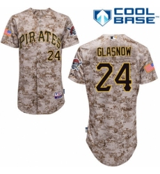 Men's Majestic Pittsburgh Pirates #24 Tyler Glasnow Authentic Camo Alternate Cool Base MLB Jersey