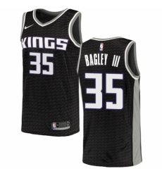 Men's Nike Sacramento Kings #35 Marvin Bagley III Swingman Black NBA Jersey Statement Edition