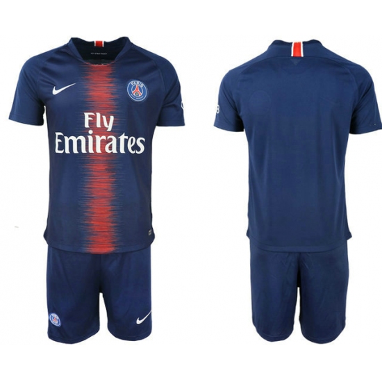 2018-2019 Paris St Germain home blank Club Soccer Jersey,cheap soccer ...