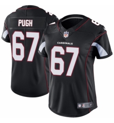 Women's Nike Arizona Cardinals #67 Justin Pugh Black Alternate Vapor Untouchable Limited Player NFL Jersey