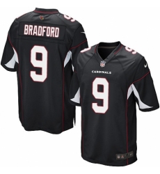 Men's Nike Arizona Cardinals #9 Sam Bradford Game Black Alternate NFL Jersey