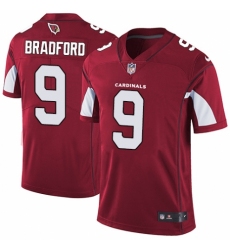 Youth Nike Arizona Cardinals #9 Sam Bradford Red Team Color Vapor Untouchable Limited Player NFL Jersey