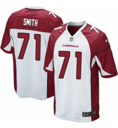 Men's Nike Arizona Cardinals #71 Andre Smith Game White NFL Jersey