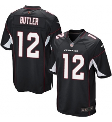 Men's Nike Arizona Cardinals #12 Brice Butler Game Black Alternate NFL Jersey